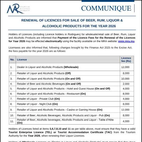 Document preview: Understanding the Renewal Process for Alcohol Licences in 2026 — Government & admin (Renewal121225)