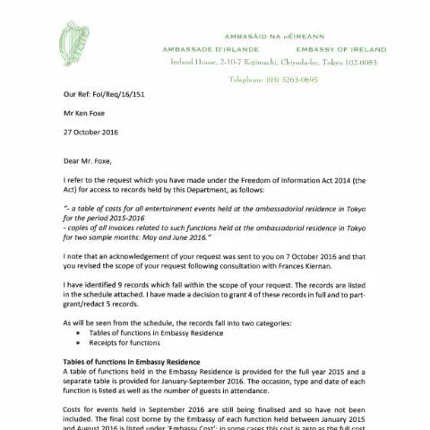 Document preview: Understanding FOI Request 16/151 and Its Impact on Transparency — Government & admin