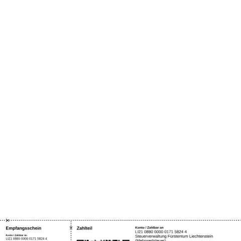 Dokumentvorschau: Effiziente Zahlungen mit dem blanko QR-Code für MWST-Rechnungen — Steuern (CERFA n°mwst_qr-code_blanko)