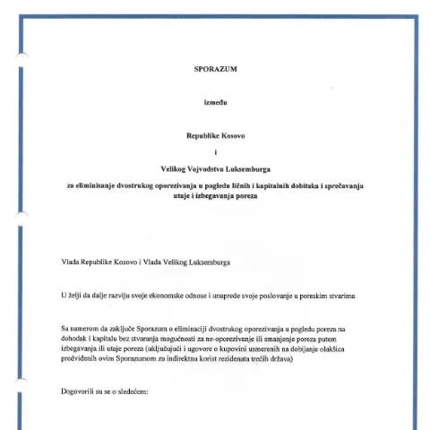 Document preview: Rëndësia e Preuzim Ugovora në Tatimin mbi të Ardhurat — Tatime & fiskalitet