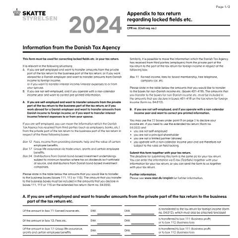 Document preview: Guide til formular 04.072: Hvad du skal vide — Skatter & skat (CERFA n°04.072)