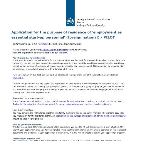 Documentvoorvertoning: Essentiële Medewerkers voor Start-ups: Aanvraagformulier 7571 — Werk (CERFA n°7571)