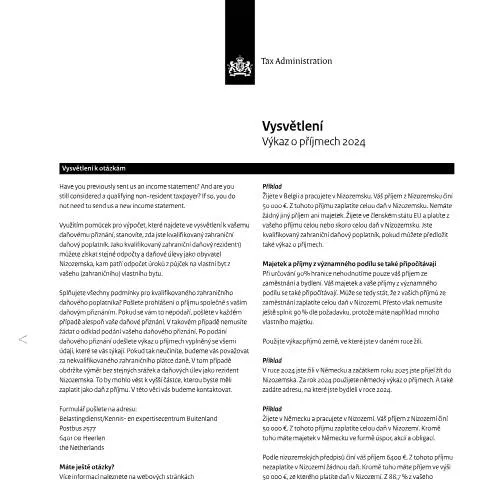 Documentvoorvertoning: Essentie van de Inkomensverklaring 2024 voor Buitenlandse — Belastingen (CERFA n°ib0591t41pltsj)