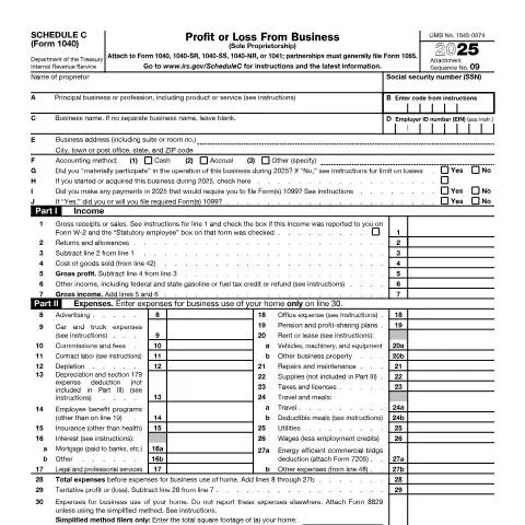 Document preview: Understanding the Essentials of IRS Form 1040SC — Taxes (CERFA n°1040SC)