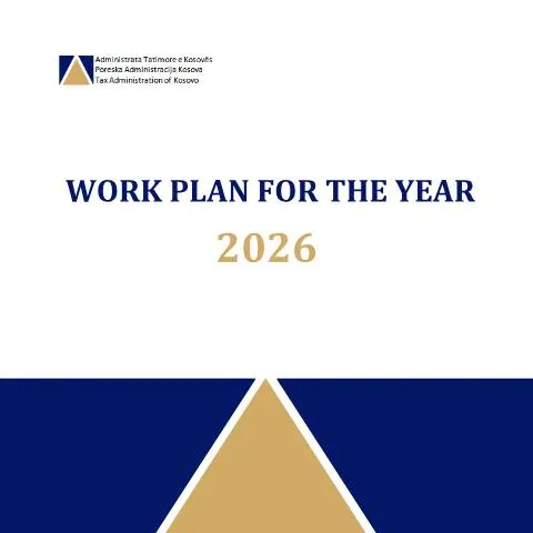 Document preview: Përgatitja e Plani të Punës për Vitin 2026 — Procedura administrative
