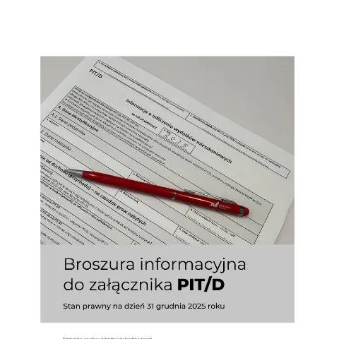 Document preview: Jak wypełnić formularz PIT/D i uzyskać ulgi mieszkaniowe? — Podatki i fiskalność (CERFA n°PIT/D)