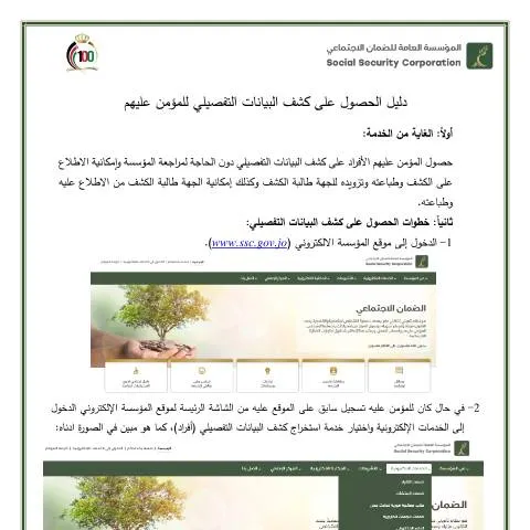 Document preview: كيفية الحصول على كشف البيانات التفصيلي 1 — الإجراءات الإدارية (CERFA n°دليل الحصول على كشف البيانات التفصيلي 1)