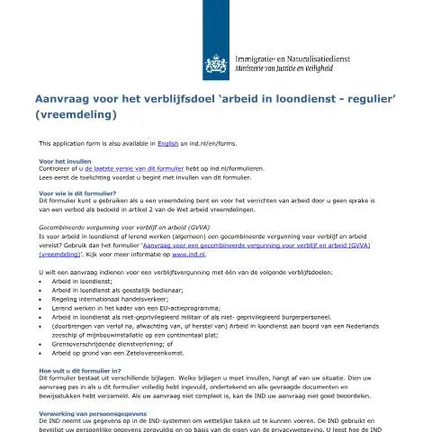 Documentvoorvertoning: Indienen van formulier 7022 voor arbeid in loondienst — Immigratie & visa (CERFA n°7022)