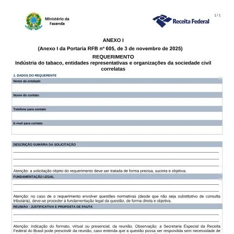 Pré-visualização do documento Importância da Portaria 605/2025 para a Indústria do Tabaco no Brasil — Trâmites administrativos