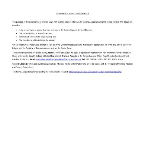 Document preview: How to Challenge Criminal Sentences Using Form NG in UK Courts — Legal & justice