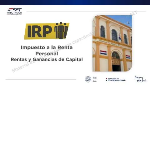 Vista previa del documento Presentación del IRP-RGC en Paraguay — Trámites administrativos