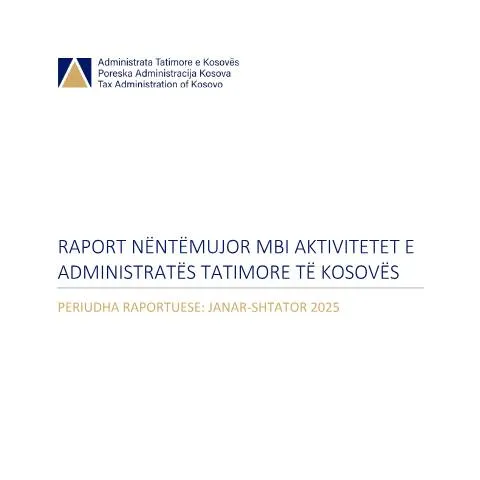 Document preview: Pasqyra e Aktivitetit të Administratës Tatimore të Kosovës — Procedura administrative