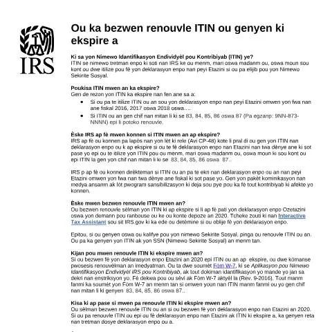 Document preview: Navigating IRS Publication 5257HT: A Taxpayer's Guide — Taxes (CERFA n°PUB-5257HT)