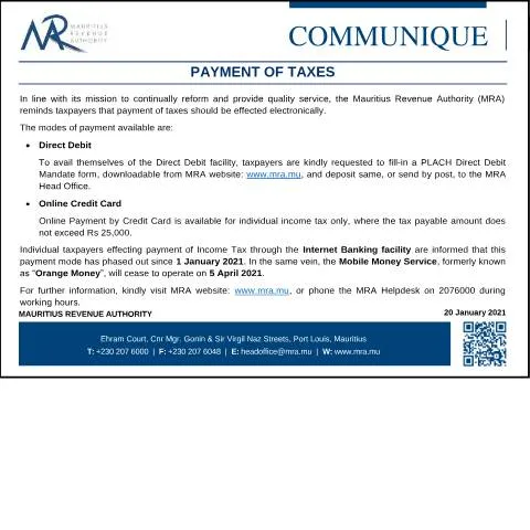 Document preview: Essential Insights on the Payment of Taxes Document — Taxes (CERFA n°PaymentOfTaxes200121)