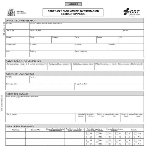 Vista previa del documento Importancia del Modelo 19 en la Investigación de Circulación — Trámites administrativos (CERFA n°19)
