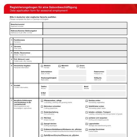 Dokumentvorschau: Alles über den Registrierungsbogen für Saisonbeschäftigungen — Arbeit & Beschäftigung (CERFA n°registrierungsbogen-fuer-eine-saisonbeschaeftigung_ba035570)