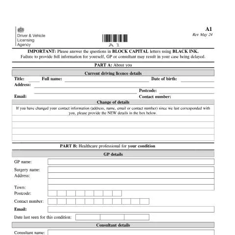 Document preview: Understanding DVLA Medical Disclosure for Neurodevelopmental — Health