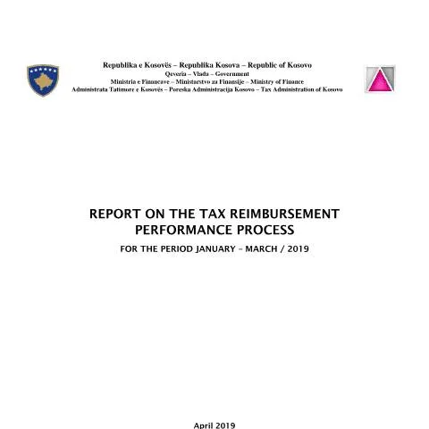 Document preview: Analiza e Performancës së Rimbursimit të Taksave në Kosovë — Tatime & fiskalitet
