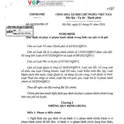 Document preview: Tìm hiểu Nghị định 02/2026/NĐ-CP và tác động của nó — Thủ tục hành chính (CERFA n°02/2026/NĐ-CP)