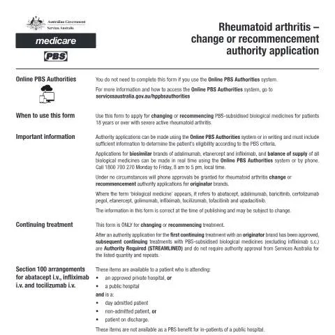 Document preview: Understanding the PB247 Form for Rheumatoid Arthritis Treatment — Health (CERFA n°PB247)