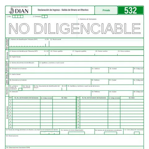 Vista previa del documento Importancia de la Declaración de Ingreso Salida de Dinero en Efectivo — Trámites administrativos (CERFA n°F532-2009)