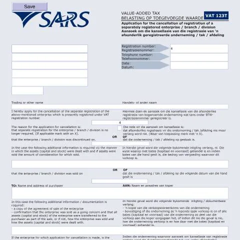 Document preview: Understanding the VAT123T Form for Business Cancellation — Taxes (CERFA n°VAT123T)