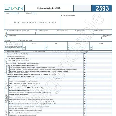 Vista previa del documento Implementación del recibo electrónico en el régimen SIMPLE en Colombia — Impuestos (CERFA n°F2593-2021)