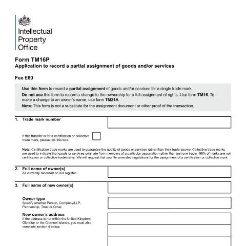 Document preview: Understanding Partial Assignment Rights in UK Trade Mark Ownership — Legal & justice