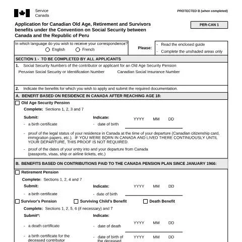 Document preview: Navigating Canadian Benefits: ISP5054-PER Explained — Health (CERFA n°ISP5054-PER)