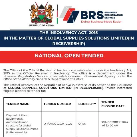 Document preview: Understanding the Role of the Official Receiver in Tenders — Government & admin (CERFA n°Official-Receiver_National-Open-Tender-4)