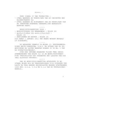 Aperçu du document Comprendre le formulaire Schalen 1 janvier 2011 en Belgique — Impôts & fiscalité (CERFA n°Schalen 2011)