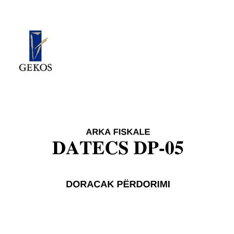 Document preview: Rëndësia e Formularit DP 05 në Licencimin e Kompanive — Procedura administrative