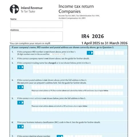 Document preview: Mastering the IR4 2026: Key Insights for Business Owners — Taxes (CERFA n°IR4)