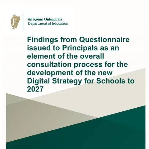 Document preview: Exploring Principal Insights on Digital Strategy for Schools 2027 — Government & admin