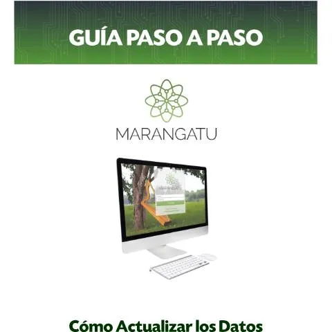 Vista previa del documento Actualización de datos en Marangatu: guía sencilla — Impuestos