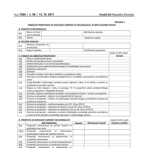 Document preview: Ključni vodnik za obrazec PNiPD za delodajalce — Davki & obdavčitev (CERFA n°PNiPD)
