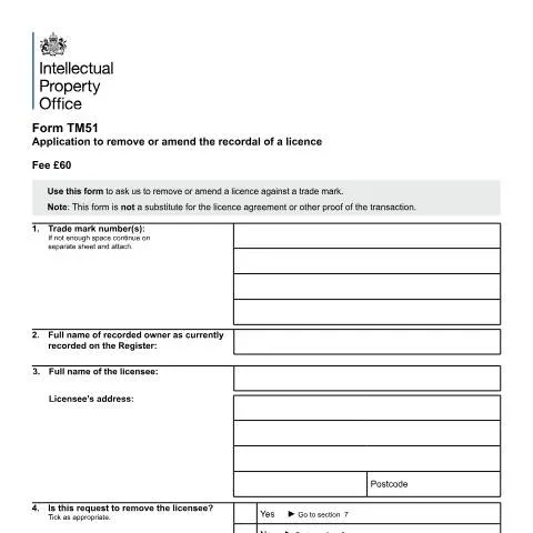 Document preview: Understanding the TM51 Process for Licence Changes — Government & admin