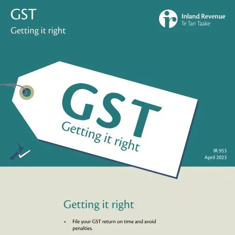 Document preview: Essential Insights on GST and IR953 for New Zealand Businesses — Taxes (CERFA n°IR953)