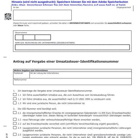 Dokumentvorschau: USt-IdNr.: Ihr Schlüssel für grenzüberschreitende Geschäfte — Steuern (CERFA n°U15)