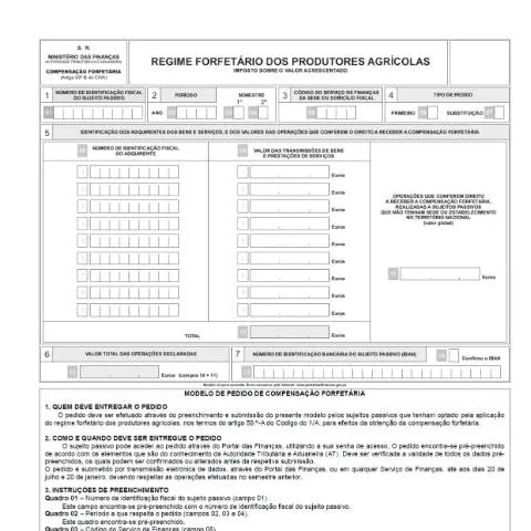 Pré-visualização do documento Guia Prático para o Pedido de Compensação Forfetária — Impostos