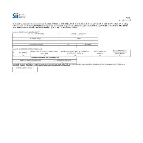 Vista previa del documento Relevancia del F1832 en el marco tributario chileno — Trámites administrativos (CERFA n°F1832)