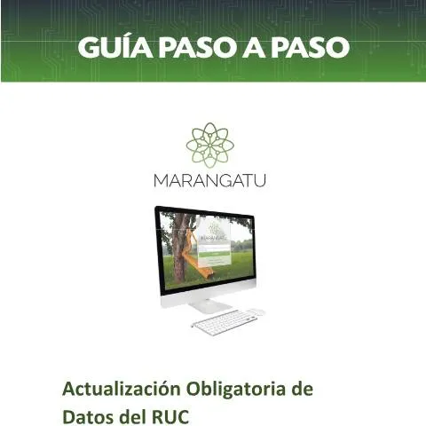 Vista previa del documento Guía paso a paso para actualizar datos del RUC en Paraguay — Impuestos