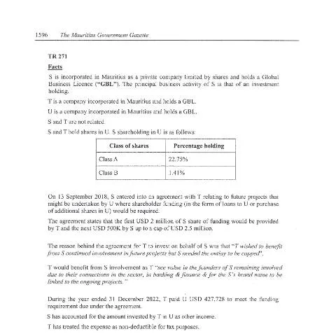 Document preview: Understanding the Role of TR 271 in Business Operations — Government & admin (TR271)