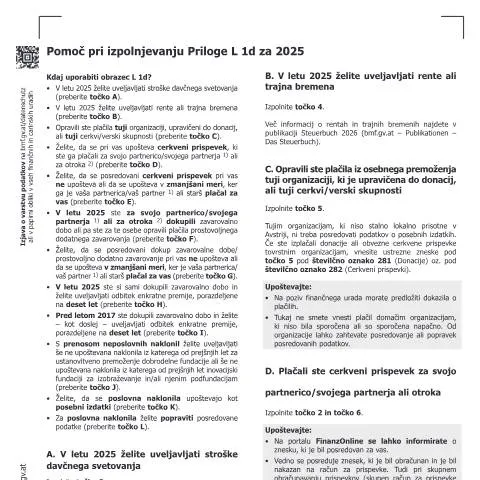 Dokumentvorschau: Leitfaden zum L1d-Erl-SL Formular für 2025 — Steuern (CERFA n°L1d-Erl-SL)
