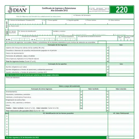 Vista previa del documento Importancia del Certificado de Ingresos y Retenciones F220-2013 — Impuestos (CERFA n°F220-2013)