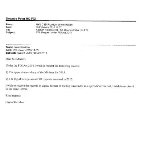 Document preview: Understanding FOI Request 16/015 for Citizens — Government & admin