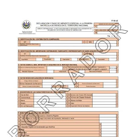 Vista previa del documento Importancia del Formulario F-10-V2 en la Adquisición de Bienes — Impuestos (CERFA n°F-10-V2)