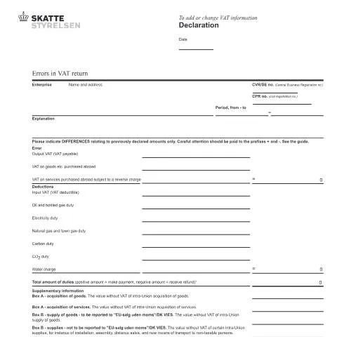 Document preview: Vigtigheden af formular 31.009 i momsadministrationen — Skatter & skat (CERFA n°31.009)