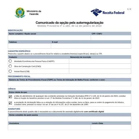 Pré-visualização do documento Como Funciona o Pedido de Opção pelo Pagamento sem Multa (PRLF) — Impostos