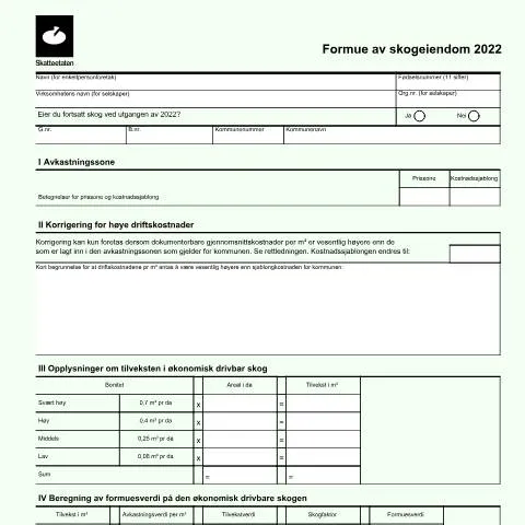 Document preview: Forståelse av RF-1016 for skogeiere — Administrative prosedyrer (CERFA n°RF-1016)